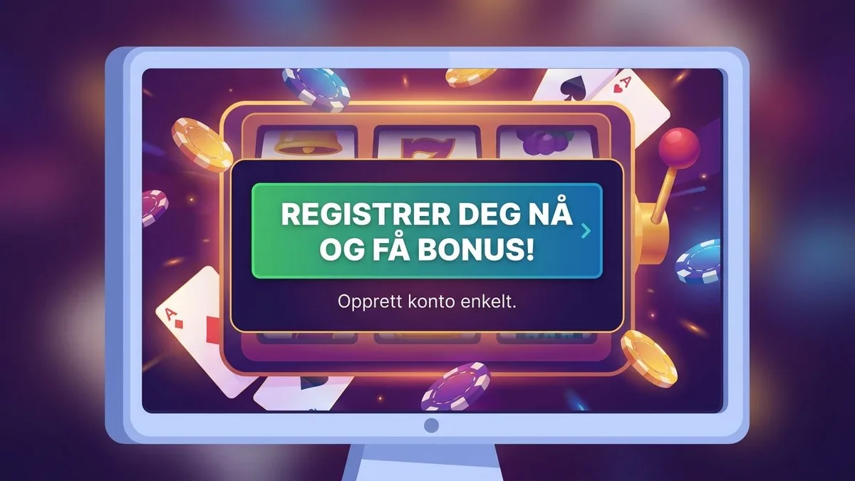 Registrer deg med bonus